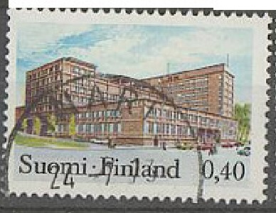 1973 40p Treen postitalo Inari-73 kaunis