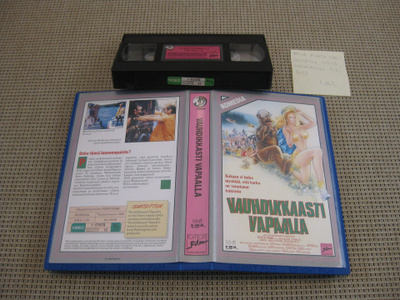 Vauhdikkaasti Vapaalla-VHS (Egmont Film, Ted Nugent, 1990)
