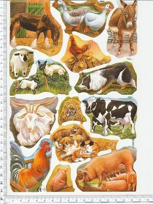 * MLP 1854, farmieläimiä-arkki *