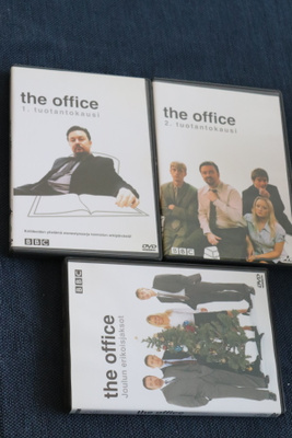 5DVD The Office Kaudet 1, 2 ja joulun erikoisjaksot (BBC)