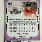 Teuvo Teräväinen 25-26 OPC Platinum #169 Violet Pixels /299 - pikkukuva 2