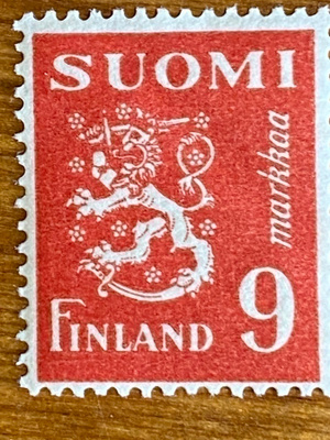 LEIJONAMALLI 1930 9MARKKAA**