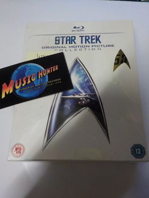 STAR TREK ORIGINAL MOTION PICTURE COL... UUSI 7x BLU-RAY +