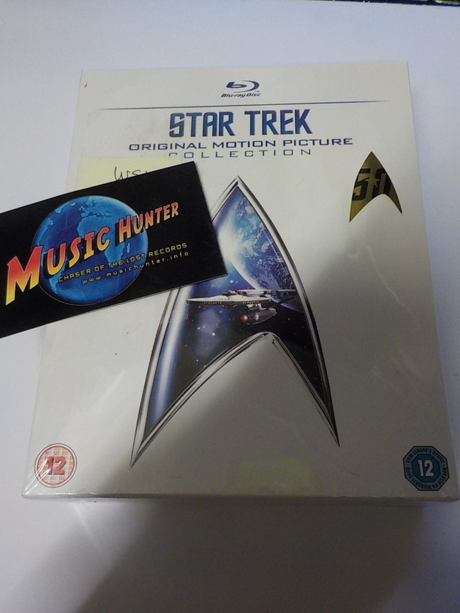 STAR TREK ORIGINAL MOTION PICTURE COL... UUSI 7x BLU-RAY +