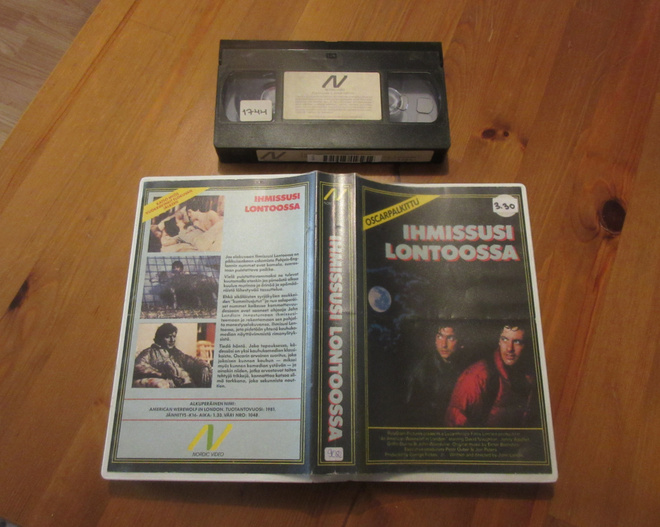 Ihmissusi Lontoossa (Nordic Video) VHS FIx