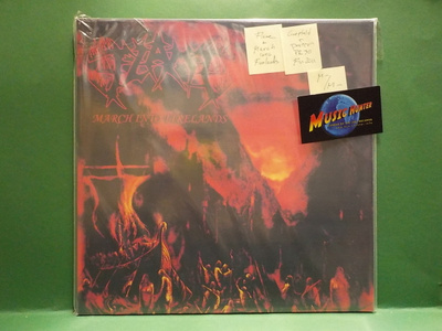 FLAME - MARCH INTO FIRELANDS M-/M- LP