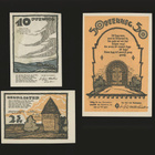 Saksa Notgeld 10, 25, 50 Pfg, Neukloster 1922 - pikkukuva 2