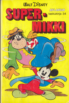 Aku Ankan Taskukirja  34 Supermikki (1p.)