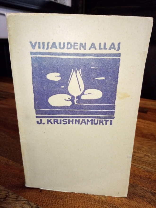 Krishnamurti : Viisauden allas ( SIS POSTIKULU)