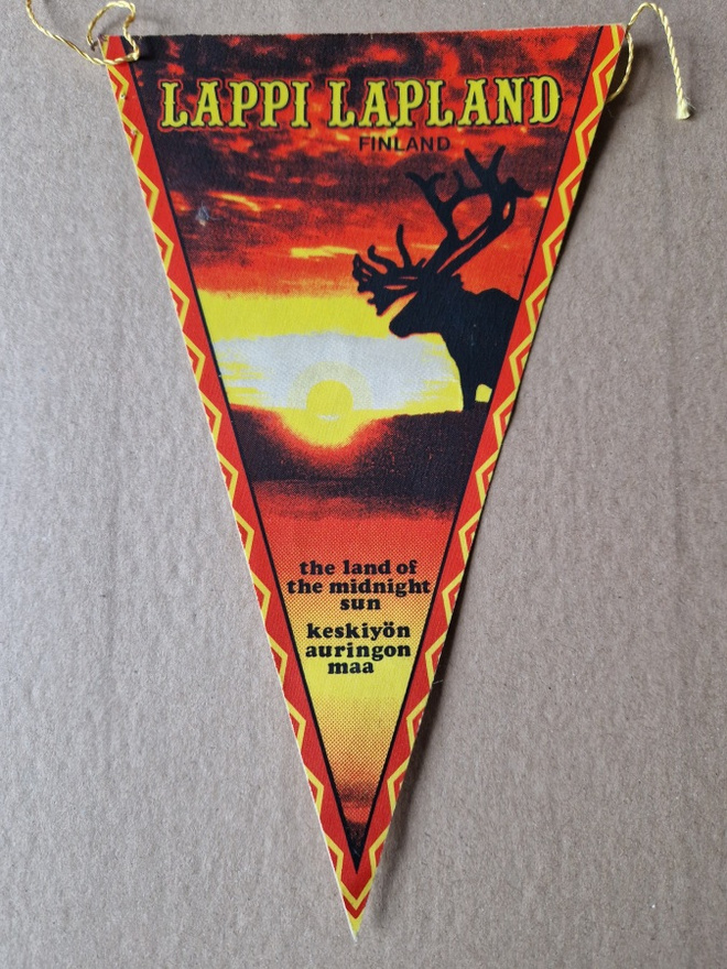 Lappi Lapland Vintage Iso Matkailuviiri