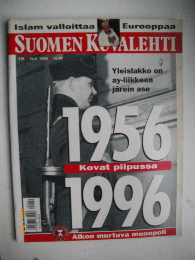 Suomen Kuvalehti Nro 19/1996 (29.12)