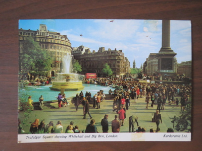 Trafalgar Square, London 1970-luku