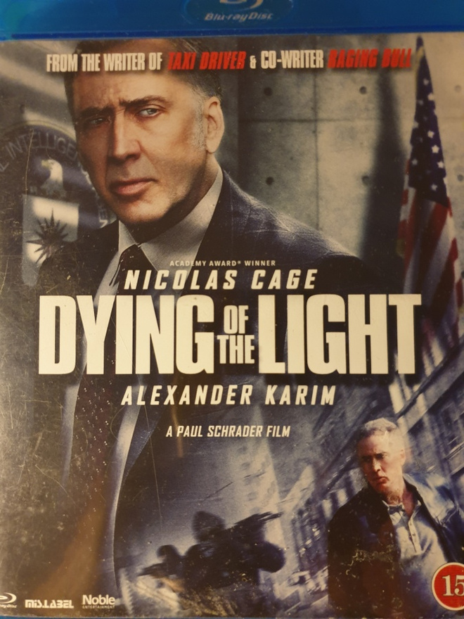 Dying of The Light Blu-ray
