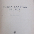 S. S. Taula: Surma saartaa seutua, Aura 1948. 185 s. - pikkukuva 4