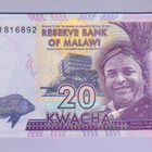 Malawi 20 Kwacha v.2020 UNC P-63 - pikkukuva 1