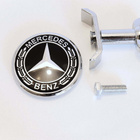 Mercedes-Benz lätkämerkki pystytähden tilalle, Täysmusta - pikkukuva 1