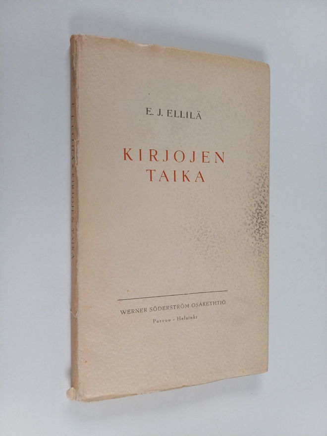 E. J. Ellilä : Kirjojen taika