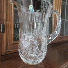 KAUNIS 24% LEAD CRYSTAL SUDETY POLAND KANNU kork. n. 23cm - pikkukuva 1