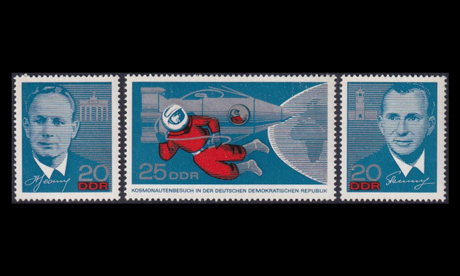 DDR 1138-40 ** Kosmonauttien vierailu (1965)