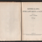 Kreikkalaisia jumalaistaruja ja satuja, WSOY 1928, sid., K3+ - pikkukuva 1
