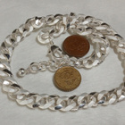 Silver Plated Kanadalainen panssari kaulakoru Silver plated - pikkukuva 4