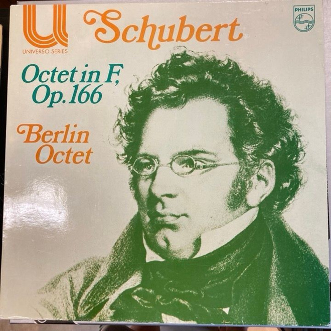 Schubert - Octet In F, Op. 166 (HOL/1975) LP