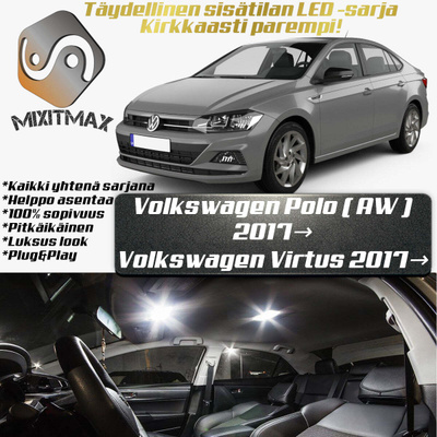 Volkswagen Polo (MK6) Sisätilan LED-sarja 8-osai