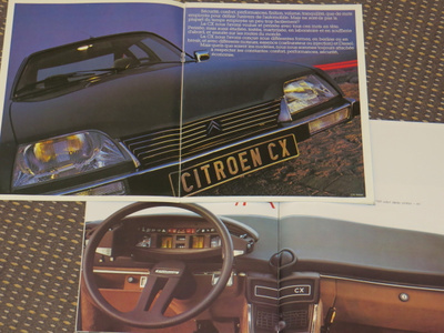 1979 Citroen CX esite - 32 sivua - KUIN UUSI