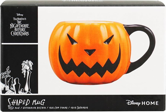 NIGHTMARE BEFORE CHRISTMAS PUMPKIN SHAPED MUG	(2 325)		muki/