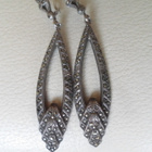 Isot 7cm korvakorut 13g Hopea 813H vintage - pikkukuva 1