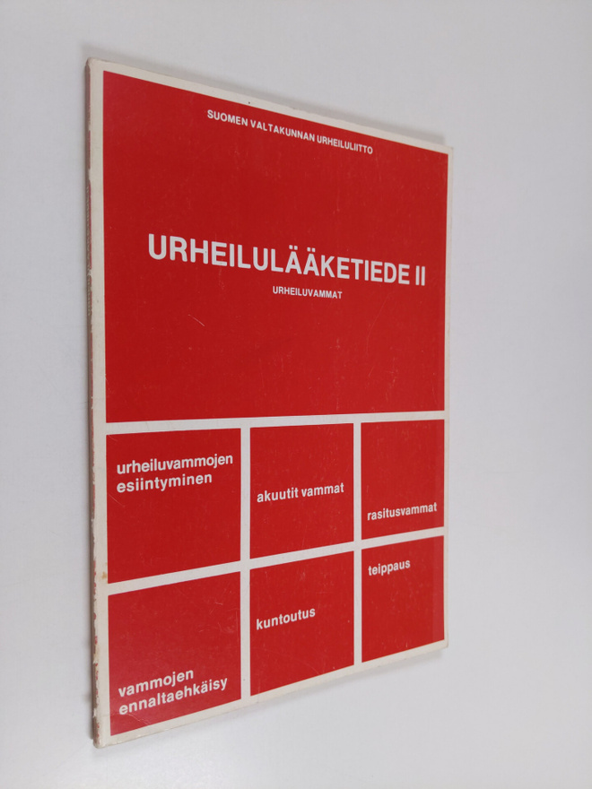 Urheilulääketiede, 2 - Urheiluvammat