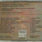 Hannele Ahtinen • Tulkoon Valtakuntasi CD - pikkukuva 2