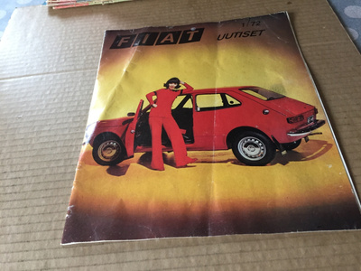 FIAT UUTISET 1/1972