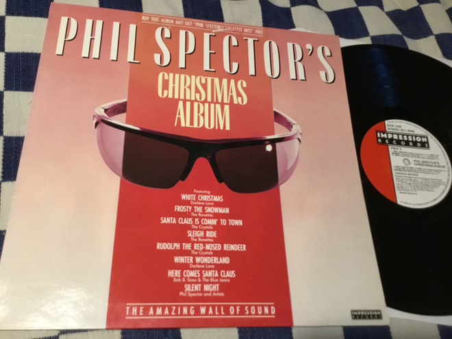 Phil Spectors Christmas album Wall of Sound Uk reissue 1983