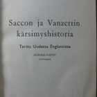 Howard Fast: Saccon ja Vanzettin kärsimyshistoria. - pikkukuva 2