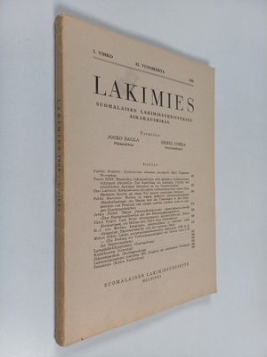 Lakimies : Suomalaisen lakimiesyhdistyksen aikakauskirja ...