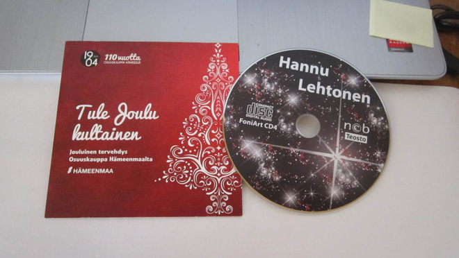Hannu Lehtonen Hyvää Joulua! CD pahvikotelo