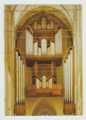Lybeck - Marienkirche- GROSSE ORGEL