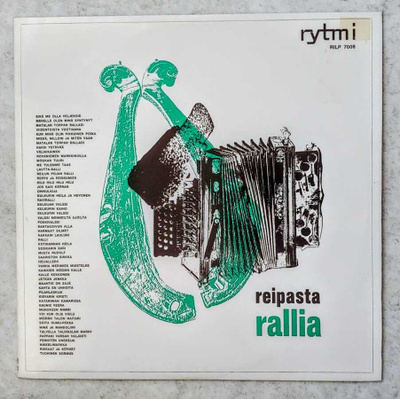REIPASTA RALLIA – Rytmi LP 1965 - sikermiä, Repe ym; siisti!