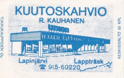 Lapinjärvi, Kuutoskahvio. R. Kauhanen , s80