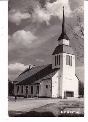 VANHA Postikortti Kuusamo 1950-l
