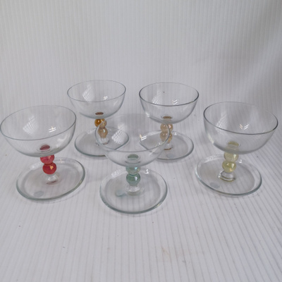 Kerkkä 96/10/26 Iittala jäätelömaljat 5kpl