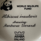 ARABIA SEINÄLAUTANEN HIBISCUS INSULARIS, WWF - pikkukuva 5