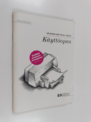 HP DeskJet 660C Printer -kirjoitin : Käyttöopas