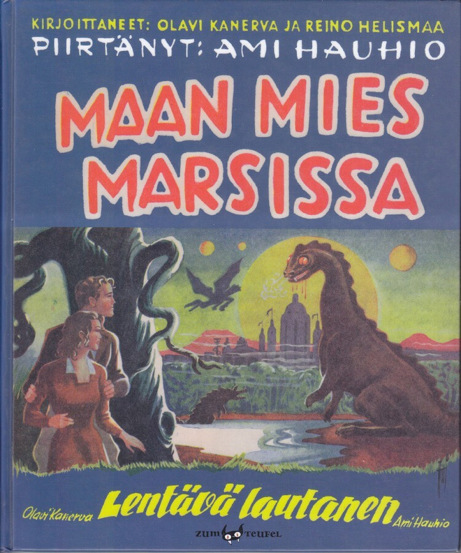 Maan mies marsissa (kirjastopoisto)