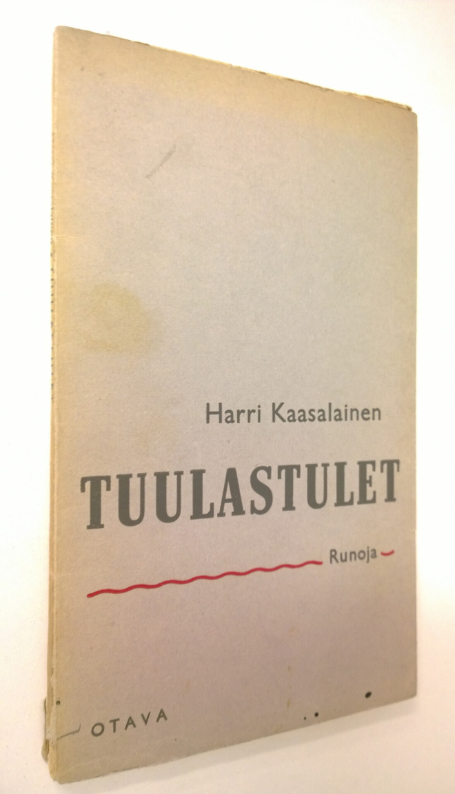 Harri Kaasalainen : Tuulastulet : runoja
