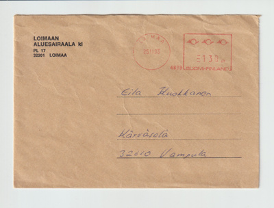 Postileima, LOIMAA, Punainen ketjuleima v 1983