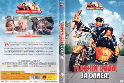 TURPIIN VAAN JA ONNEA (33 221) k -FI- DVD Bud Spencer 1976