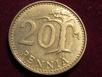 20 penniä 1965