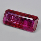 Käsittelemätön rubiini 1.64ct Jardin 9.9x4.5mm AIGS todistus - pikkukuva 2